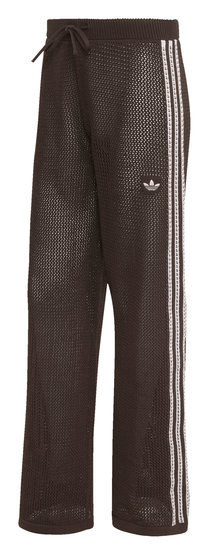 Gerade geschnittene Strickhose mit Ajourmuster ADIDAS Braun