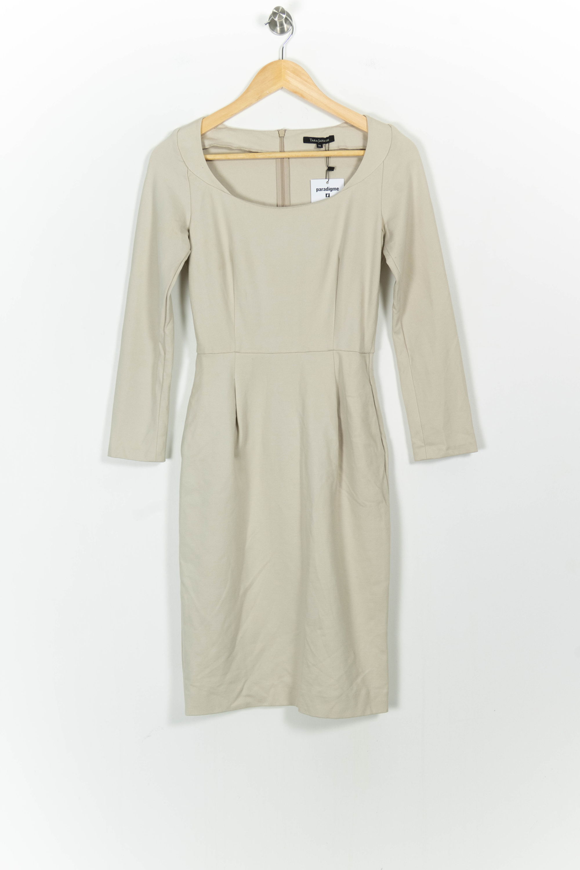 Robe longue TARA JARMON - Seconde Main Beige