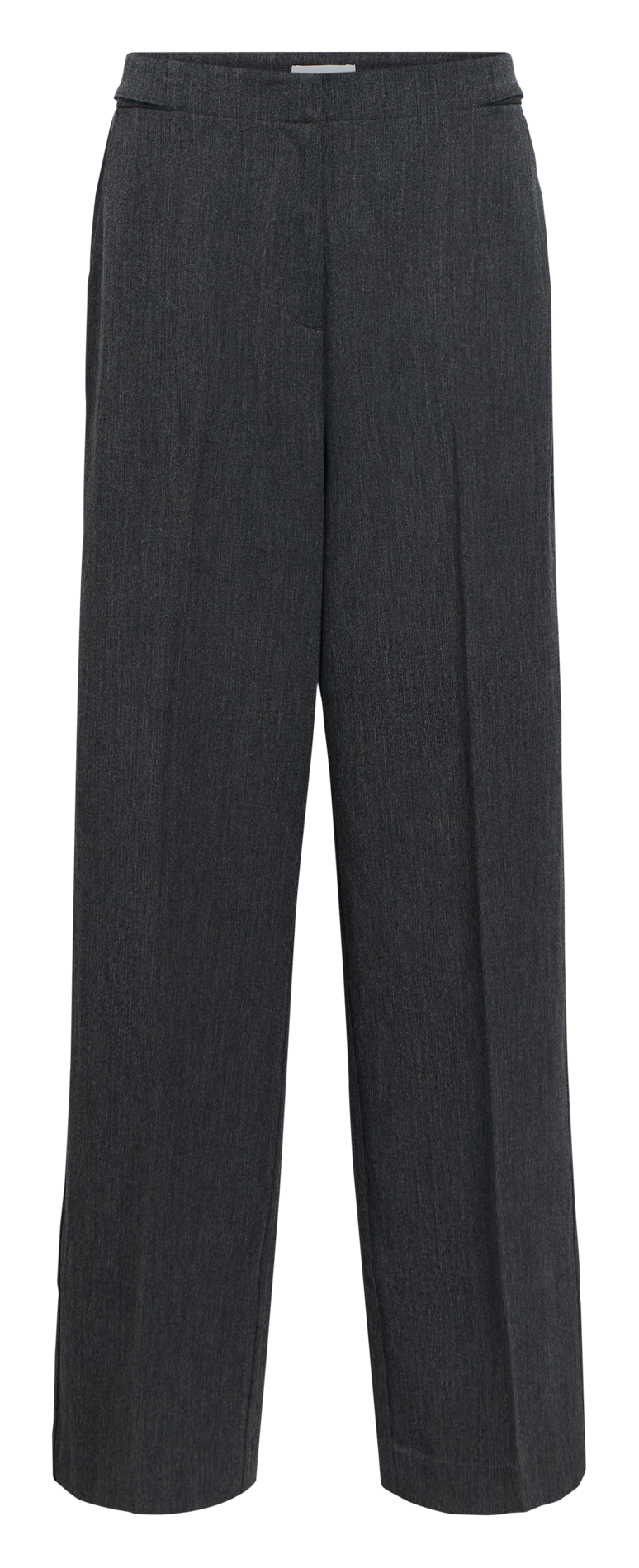 Pantalon droit taille mi-haute OBJECT Noir