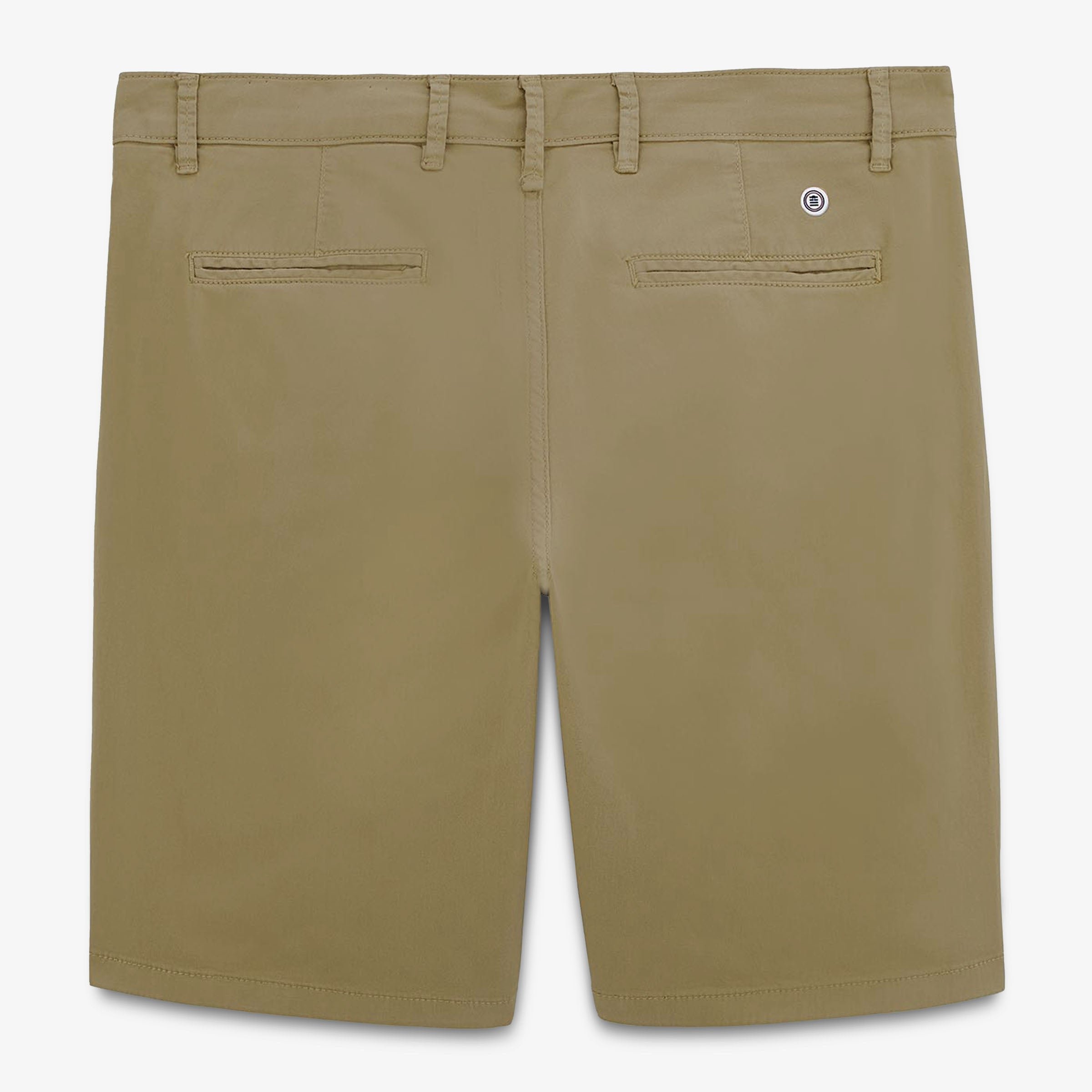 Comfort fit cotton Bermuda shorts SERGE BLANCO Beige