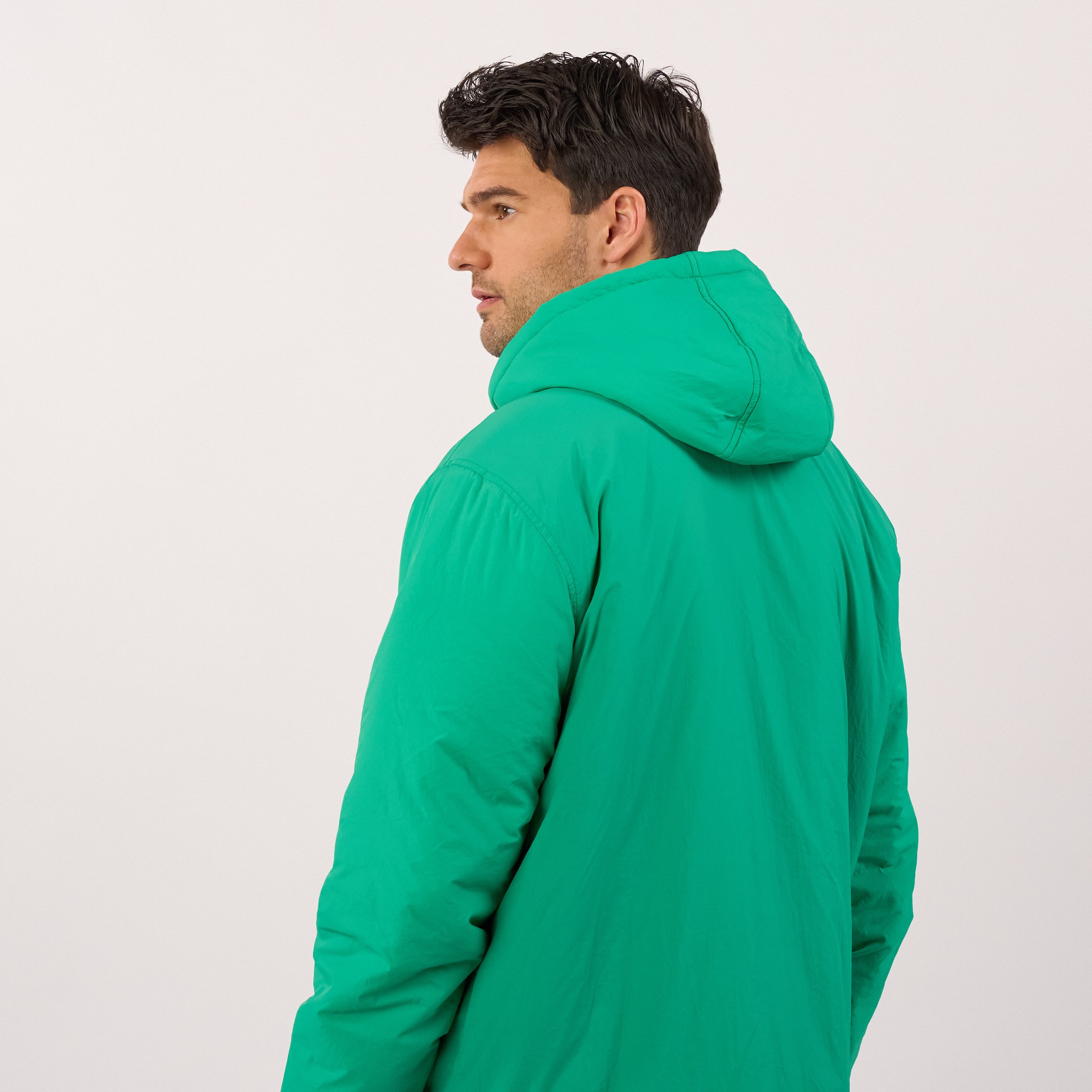 Unisex hooded parka BILLYBELT Green