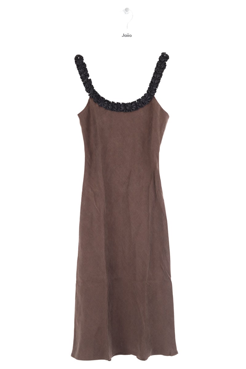 Dress ROUJE - Seconde Main Brown