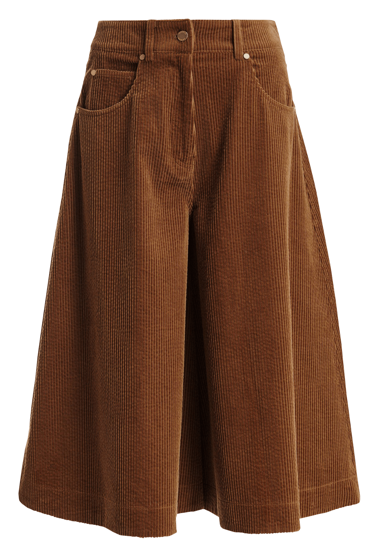 Bermudas anchas de algodón ESSENTIEL ANTWERP Marron