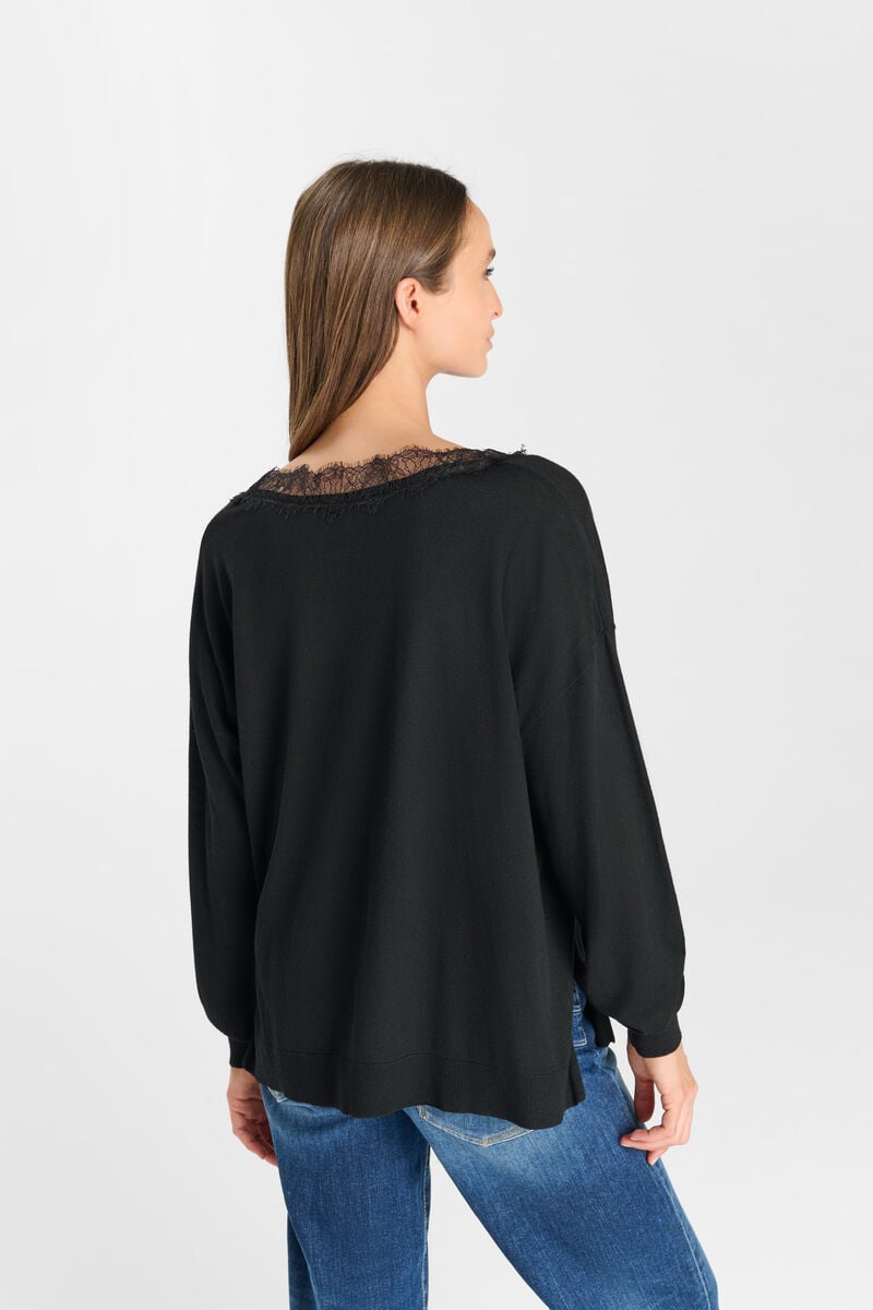 Sweater LE TEMPS DES CERISES Black
