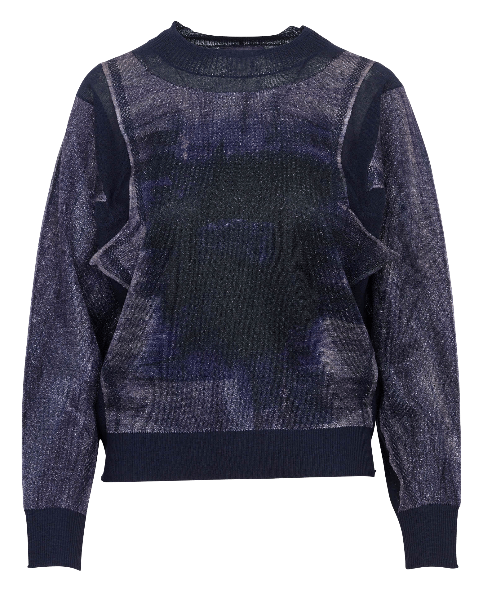 Round-neck sweater COTELAC Blue