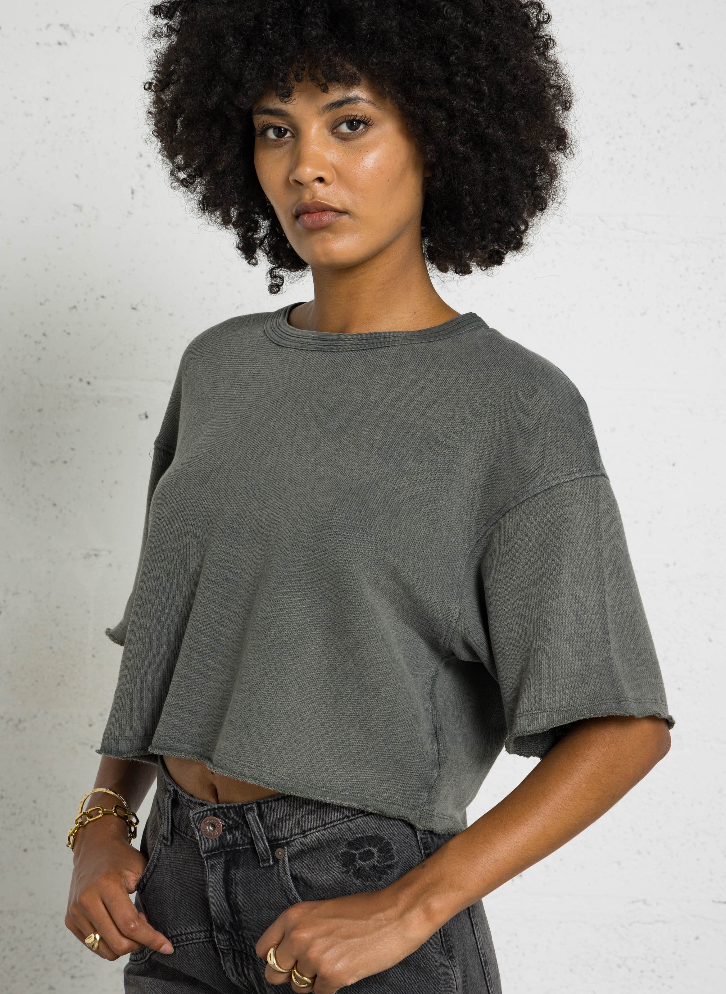 T-shirt AMERICAN VINTAGE Green
