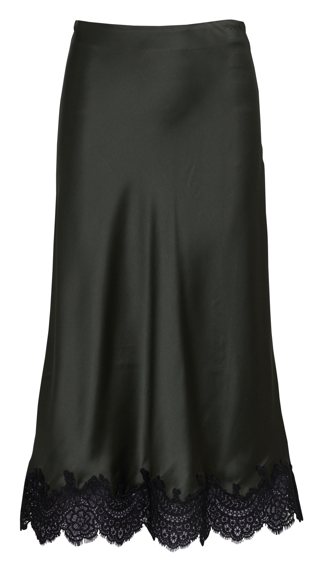 Gerade geschnittener Maxirock MAISON 123 Khaki