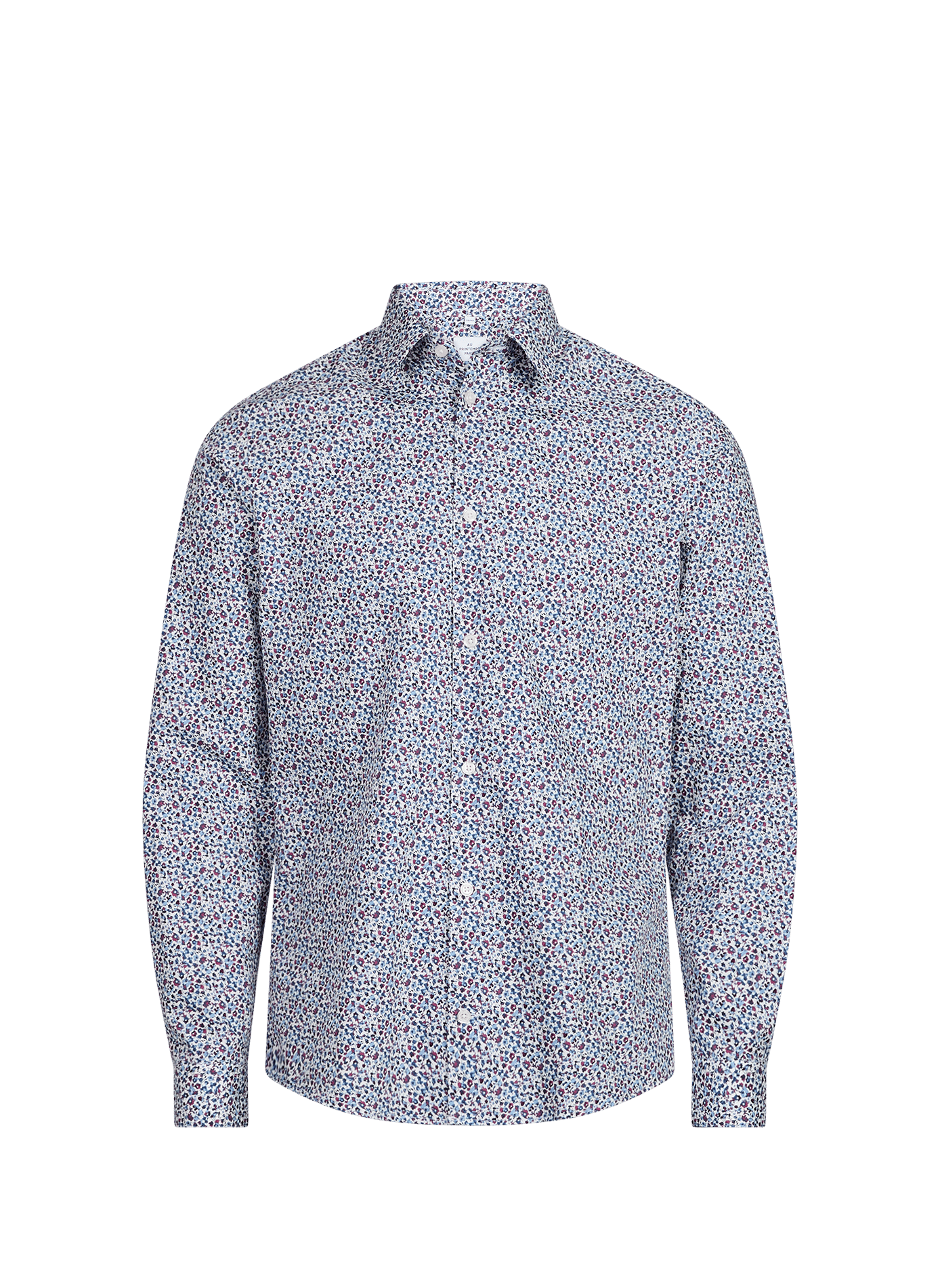 Slim-fit cotton shirt IFLORI-S AU PRINTEMPS PARIS Multicolored