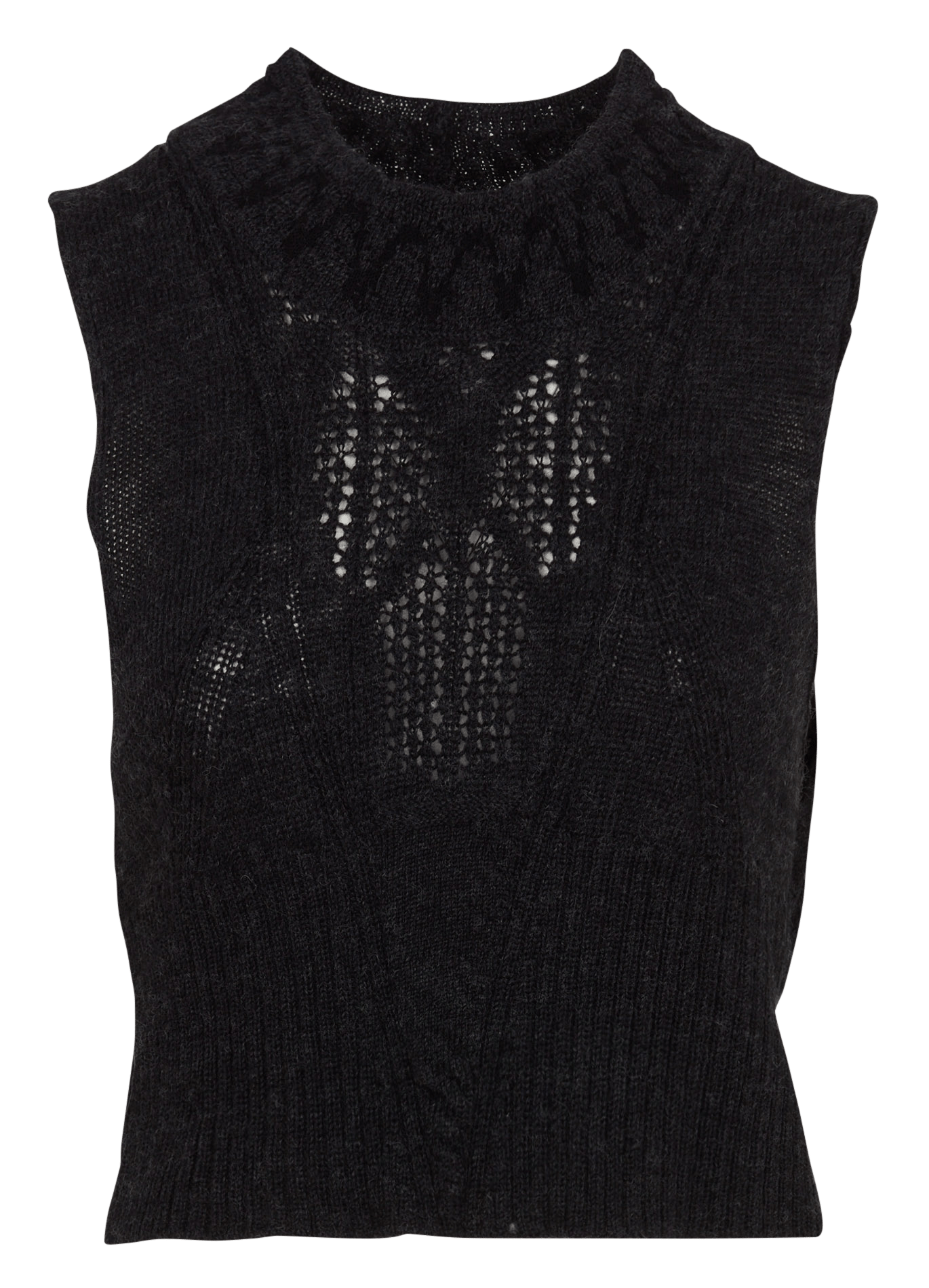 Wollmix-Pullover mit Stehkragen COTELAC Grau
