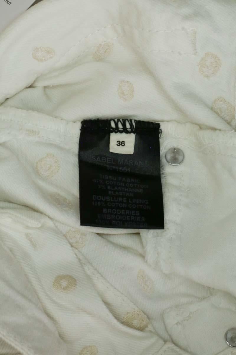 Slim-fit jeans ISABEL MARANT ÉTOILE - SECONDE MAIN White