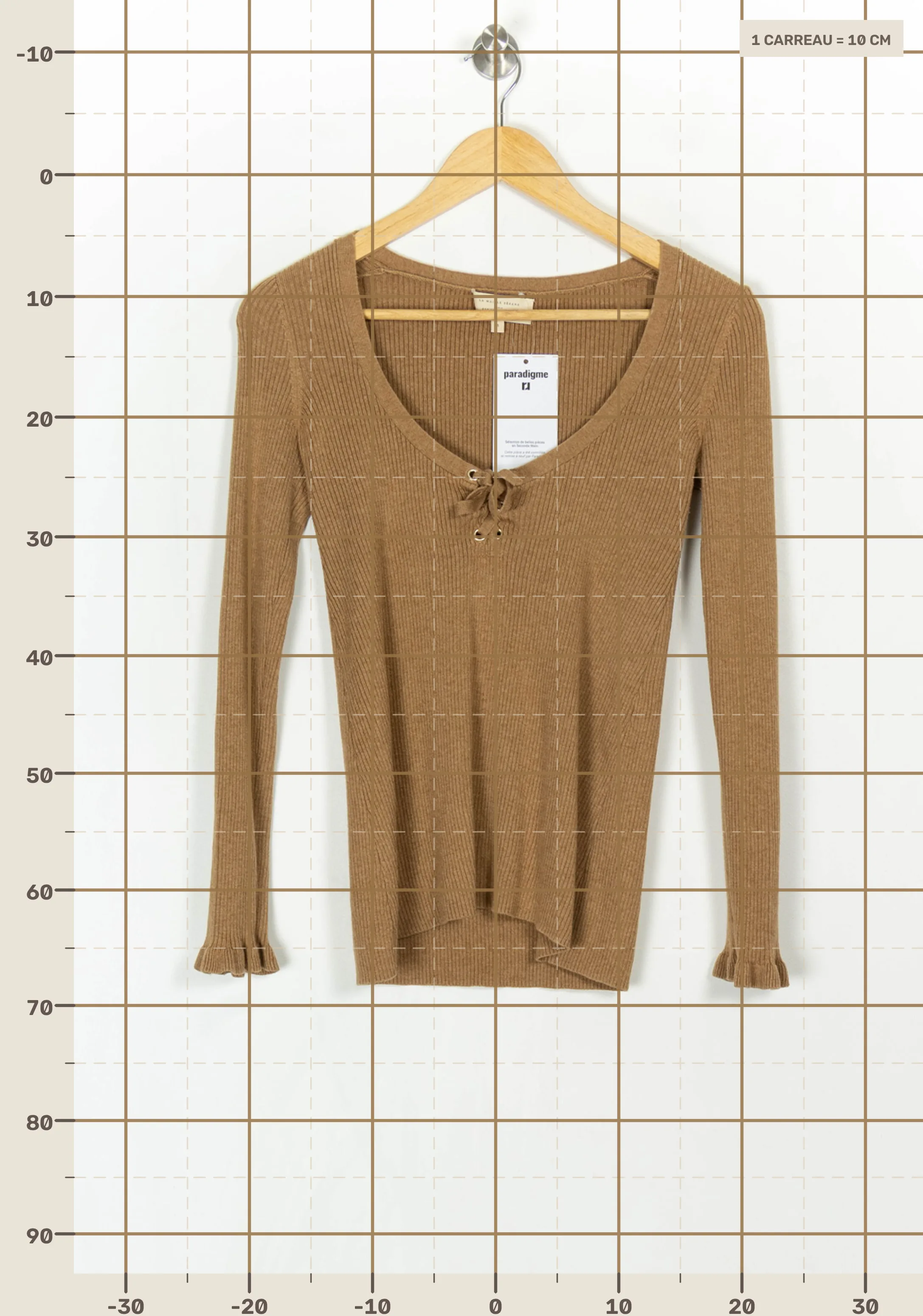 Knitwear SEZANE - Seconde main Beige