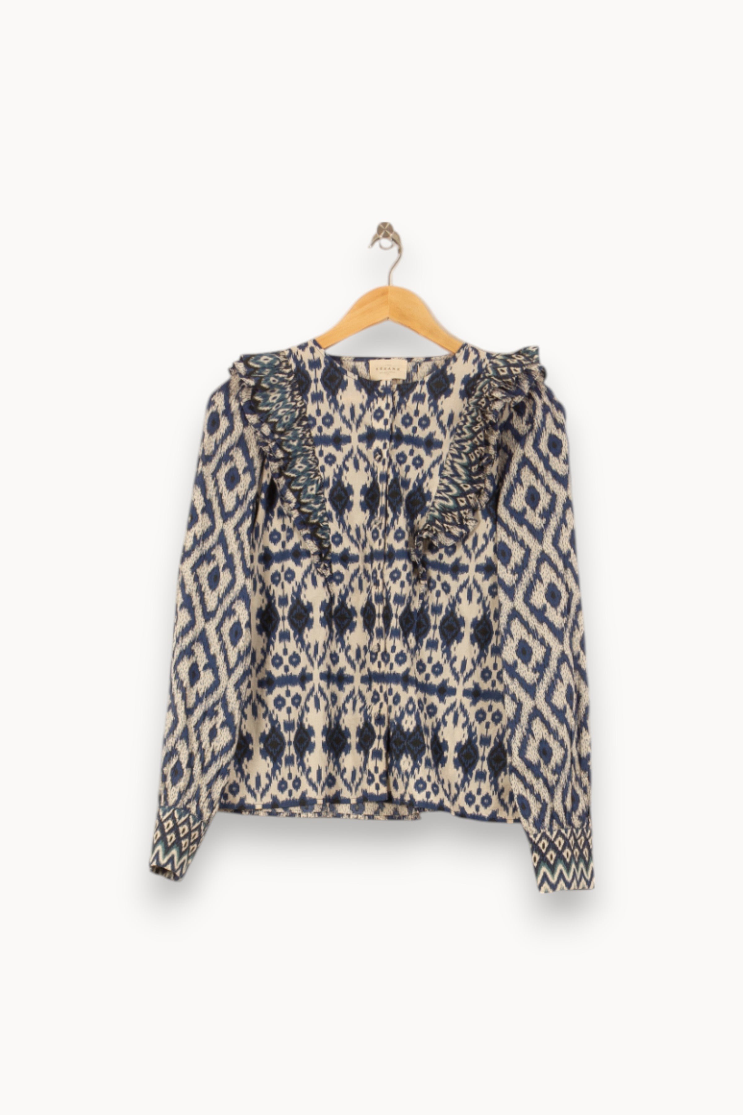 Blouse SEZANE - Seconde main Bleu