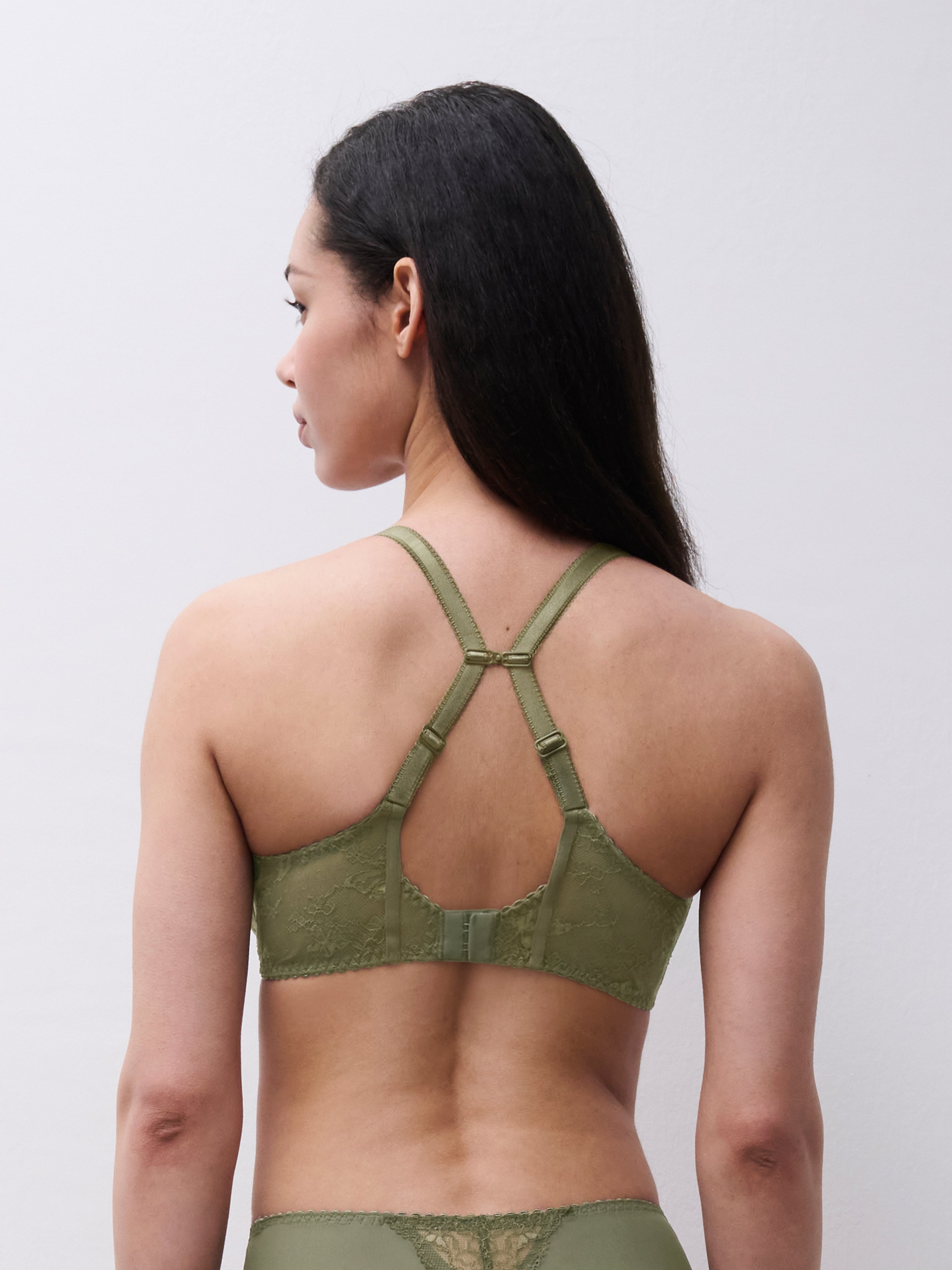 Full-cup bra CHANTELLE PULP Green