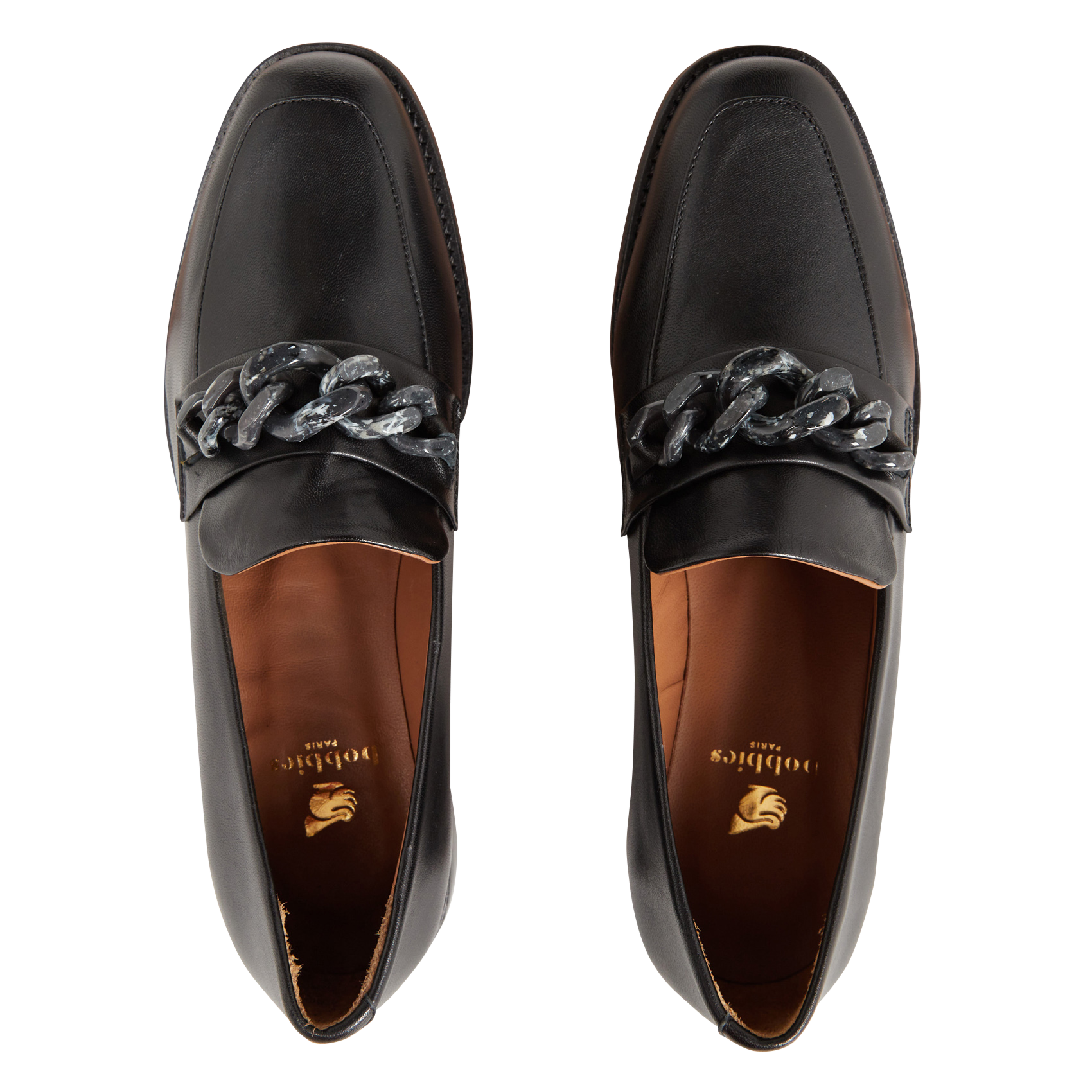 Mocassins en cuir BOBBIES Noir