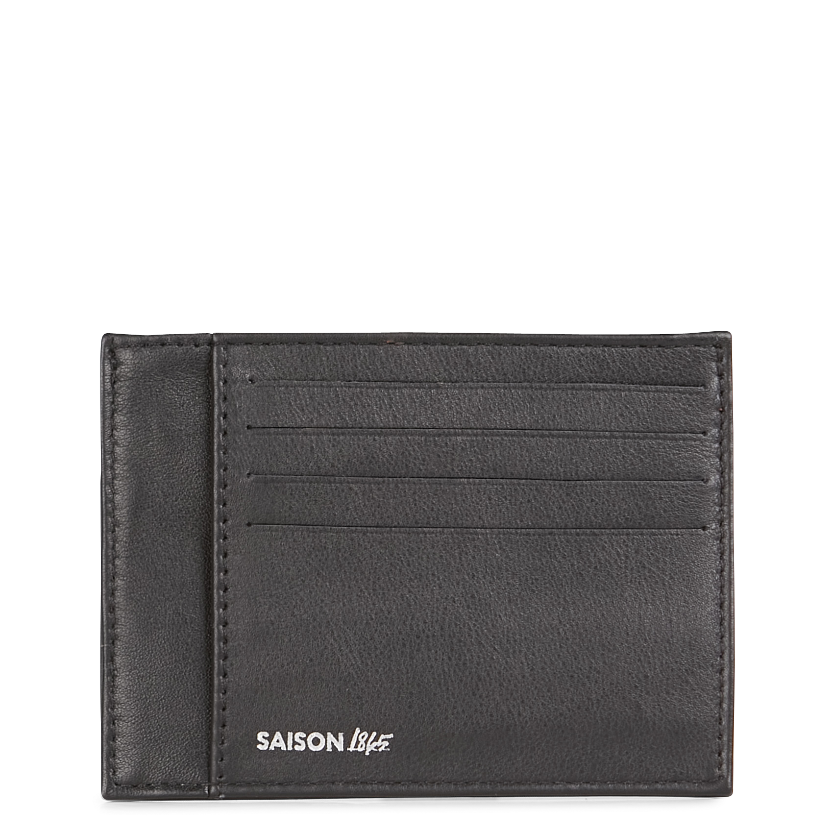 Leather card holder SAISON 1865 Brown