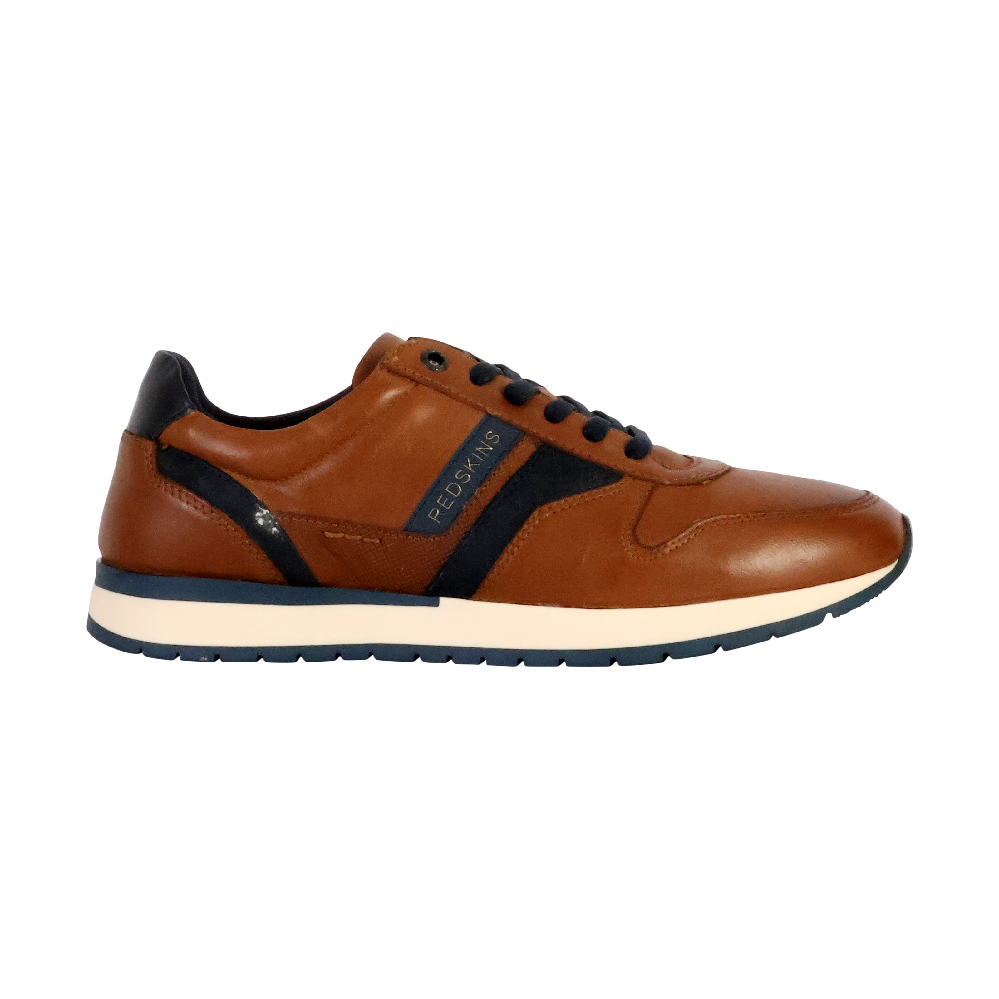Nixat leather sneakers REDSKINS Brown