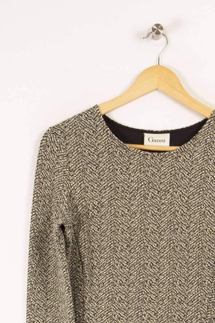 Dress GANNI - Seconde Main Grey