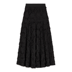 Jupe longue brodée MAJE Noir