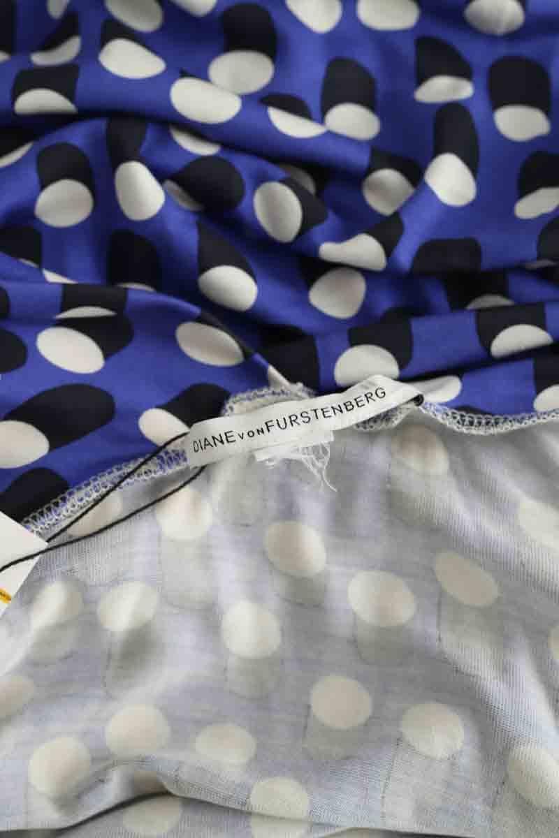 Polo shirt DIANE VON FURSTENBERG - Seconde Main Blue