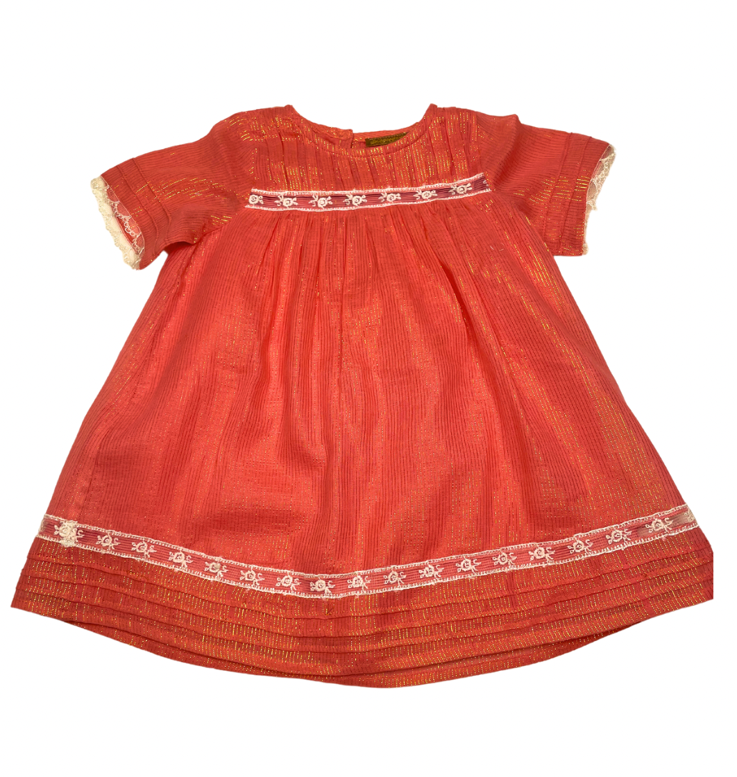 Orange Baby Dress - 6 months ILOVEGORGEOUS - Seconde main Orange