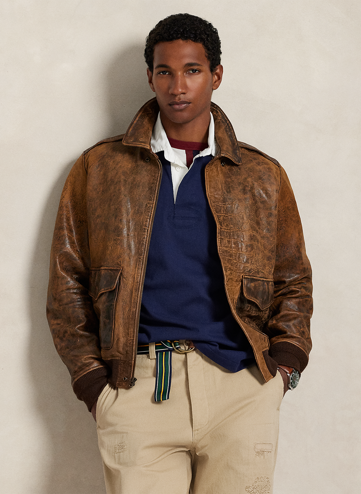 Polo regular-fit en coton POLO RALPH LAUREN Bleu