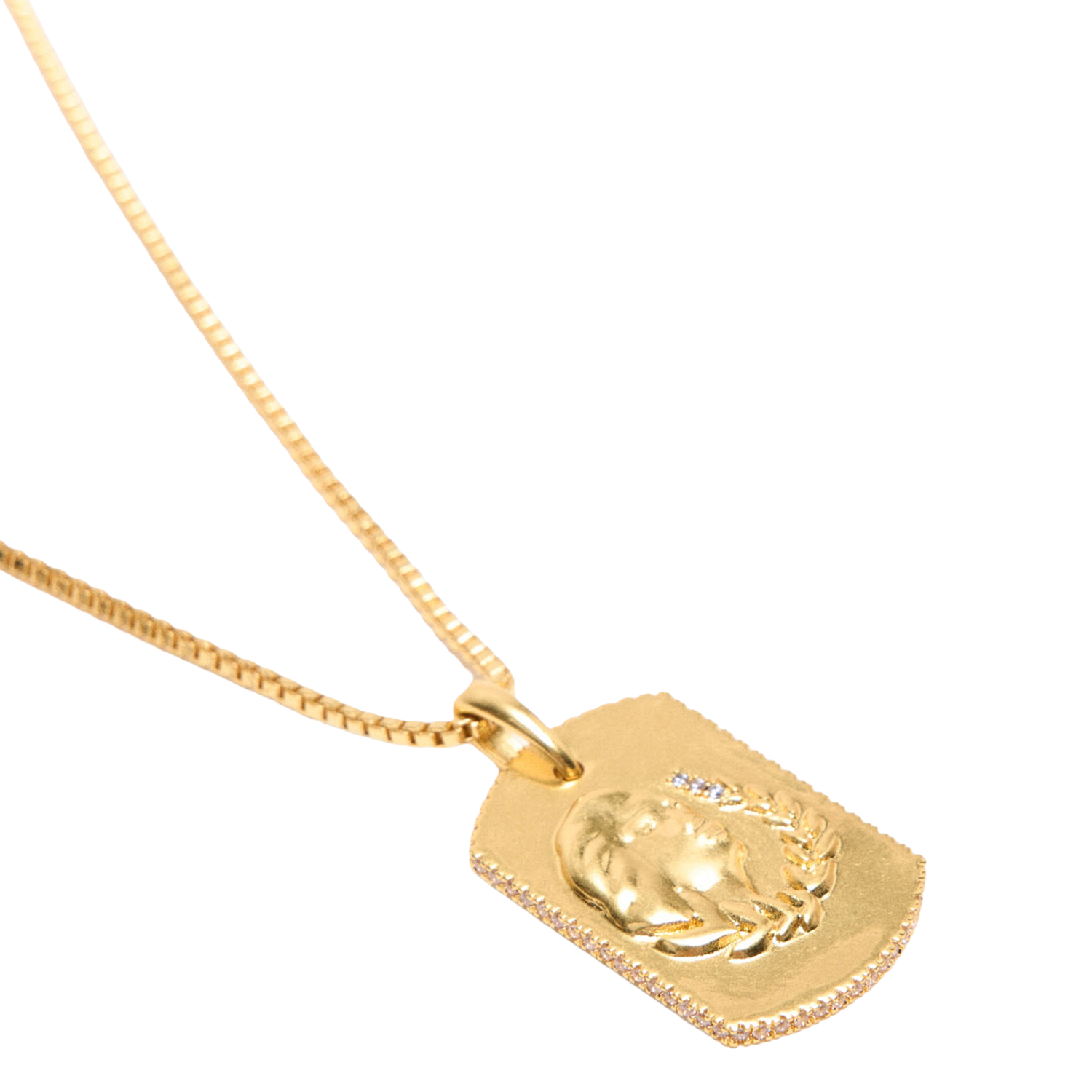 Halsketting van messing MAJE Goudkleurig