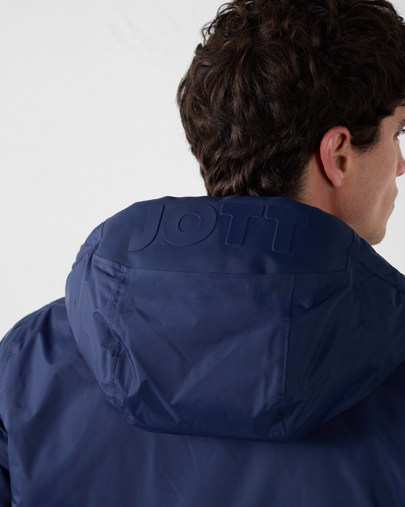 Reversible jacket navy/bluestone brummen JOTT Blue