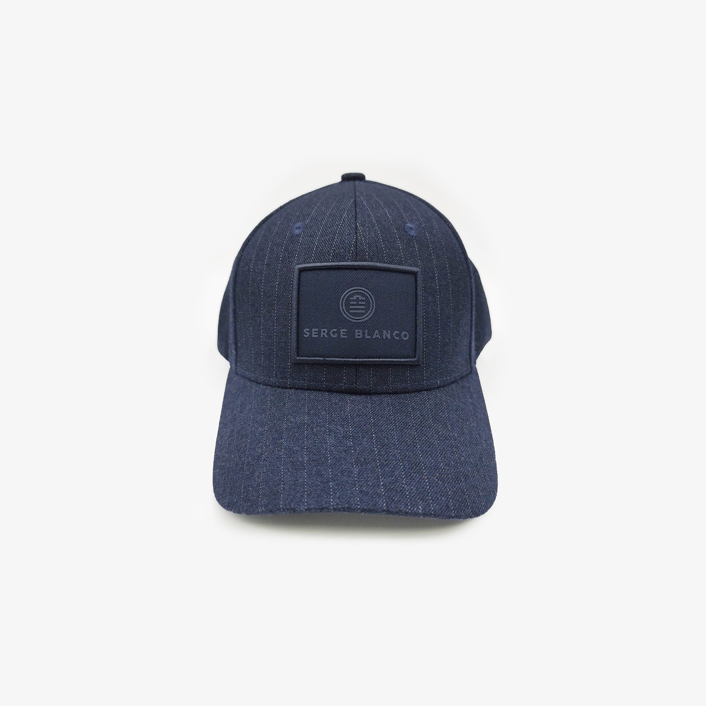 Striped wool cap SERGE BLANCO Blue