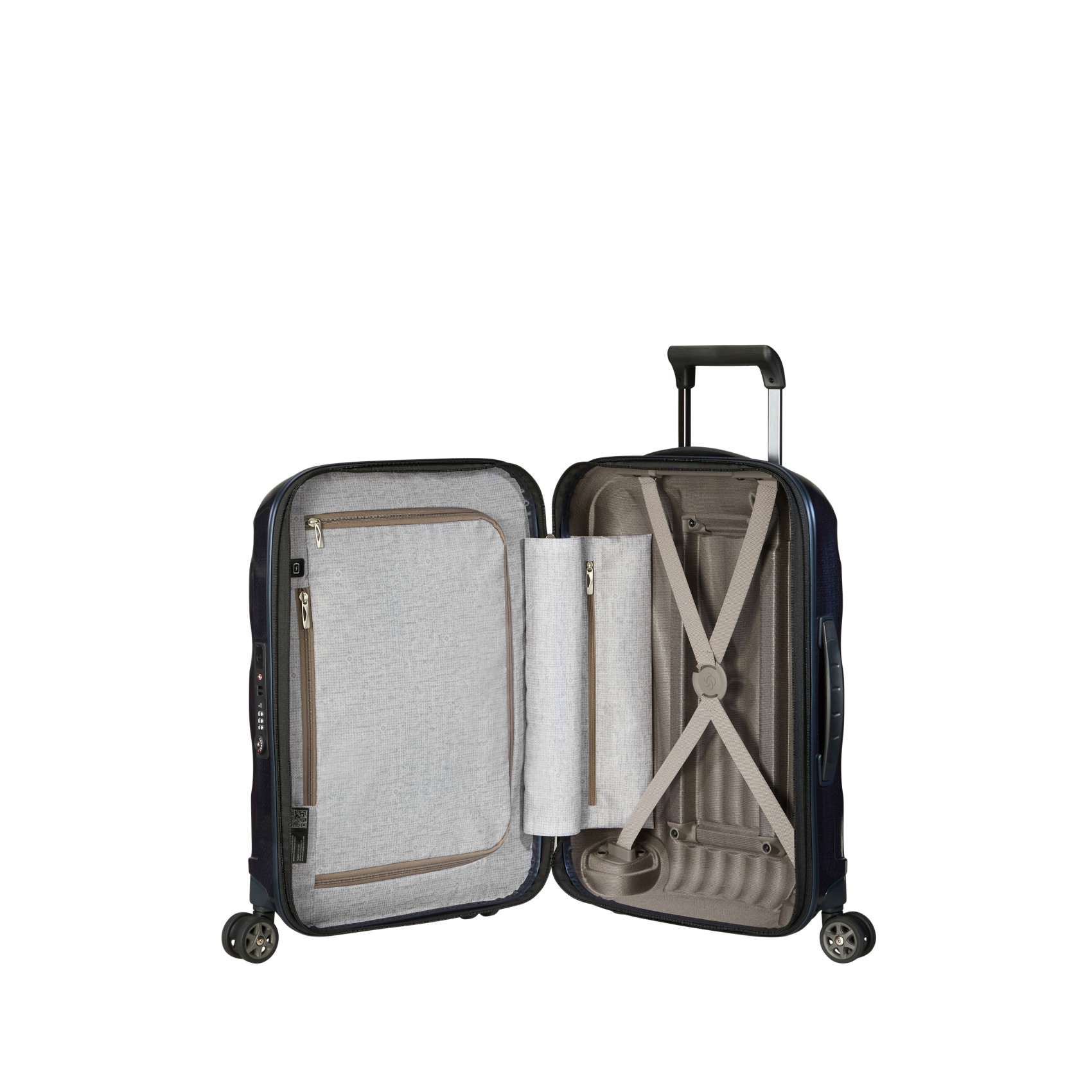 C-lite 4-wheel suitcase size S SAMSONITE Blue