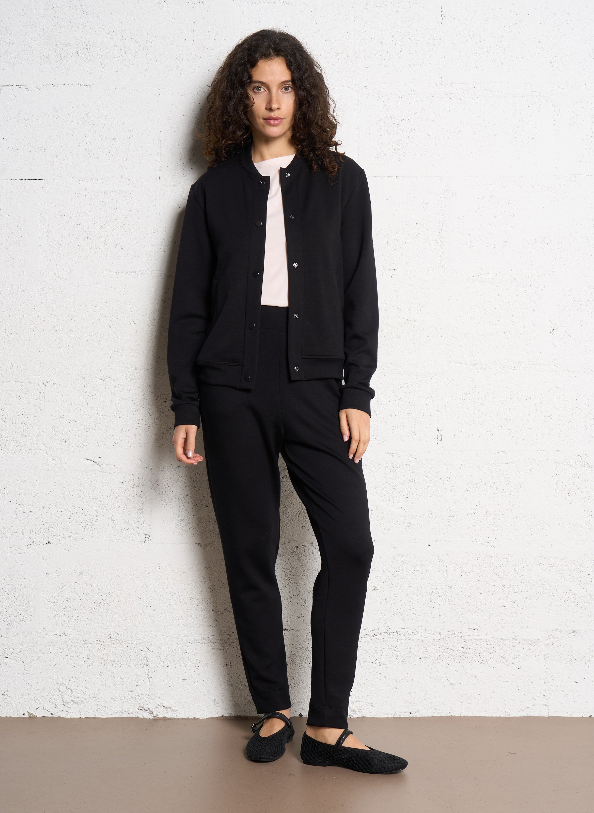 Jasje met baseballkraag REPETTO Zwart