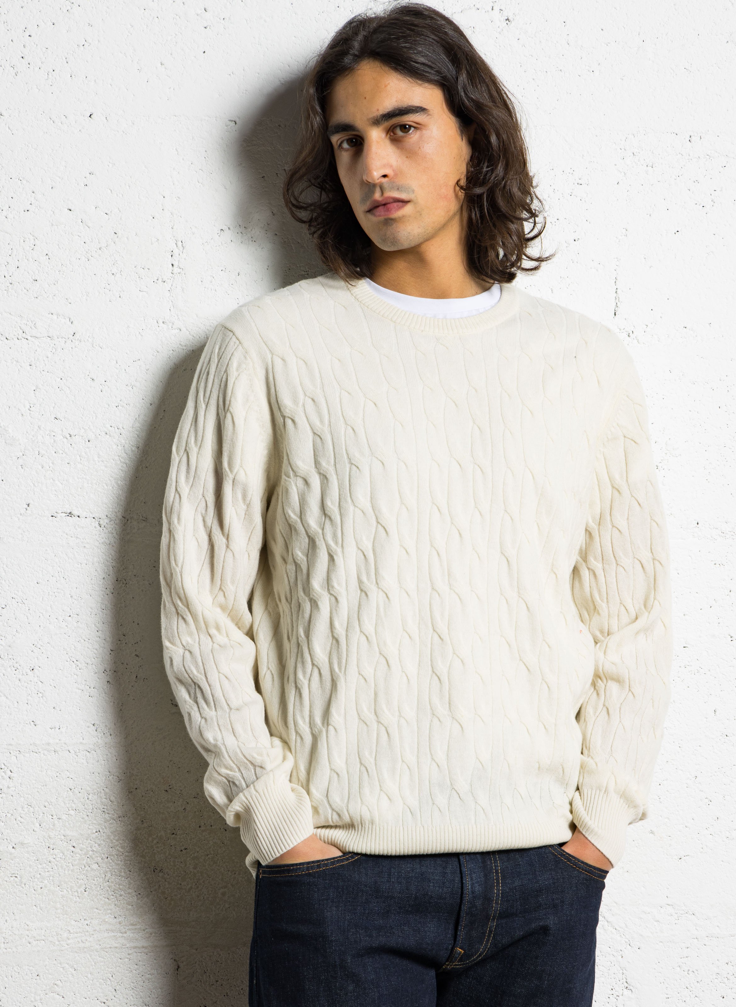 Cameron - Zopfstrickpullover  HACKETT