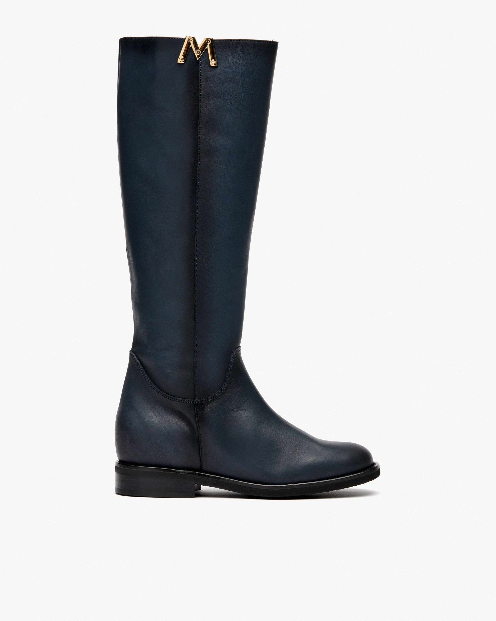 Bottes en cuir bleu marine avec ornements PEDRO MIRALLES Bleu