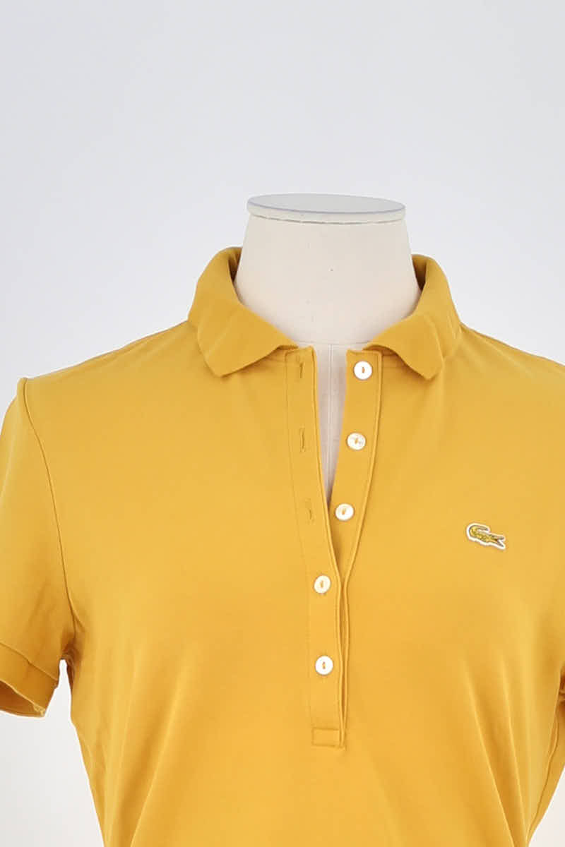 Polo shirt LACOSTE - SECONDE MAIN Yellow