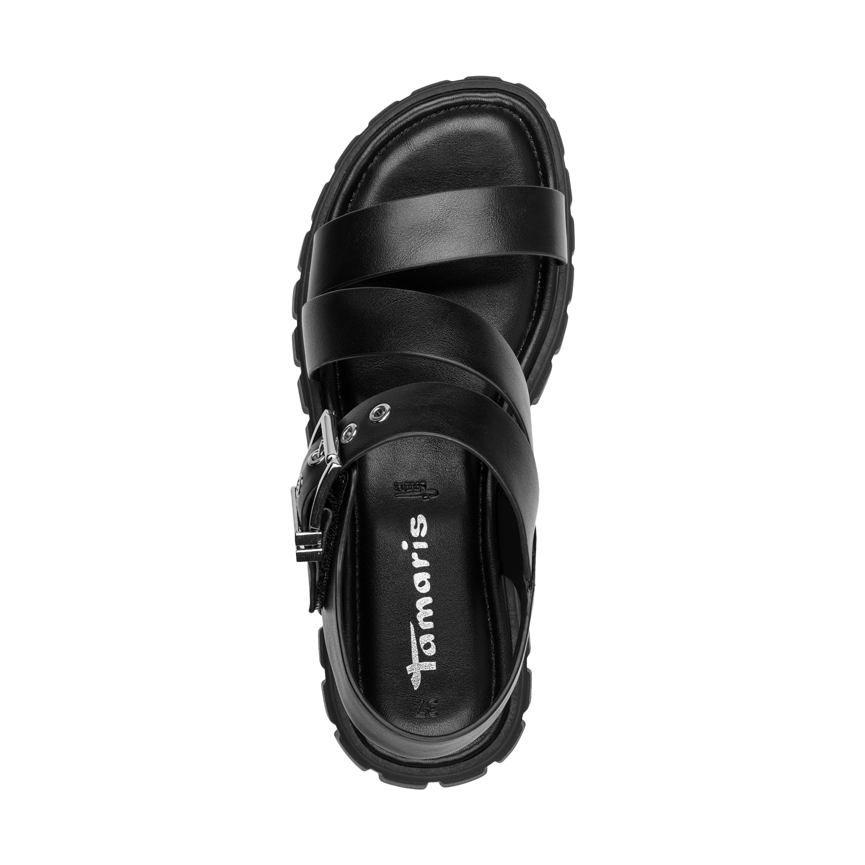 Velcro sandals TAMARIS Black
