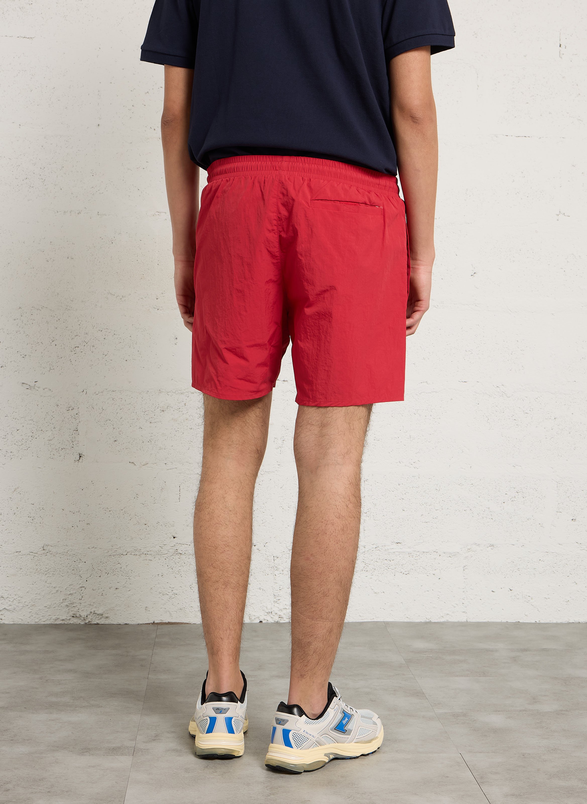Short droit brodé NAPAPIJRI Rouge