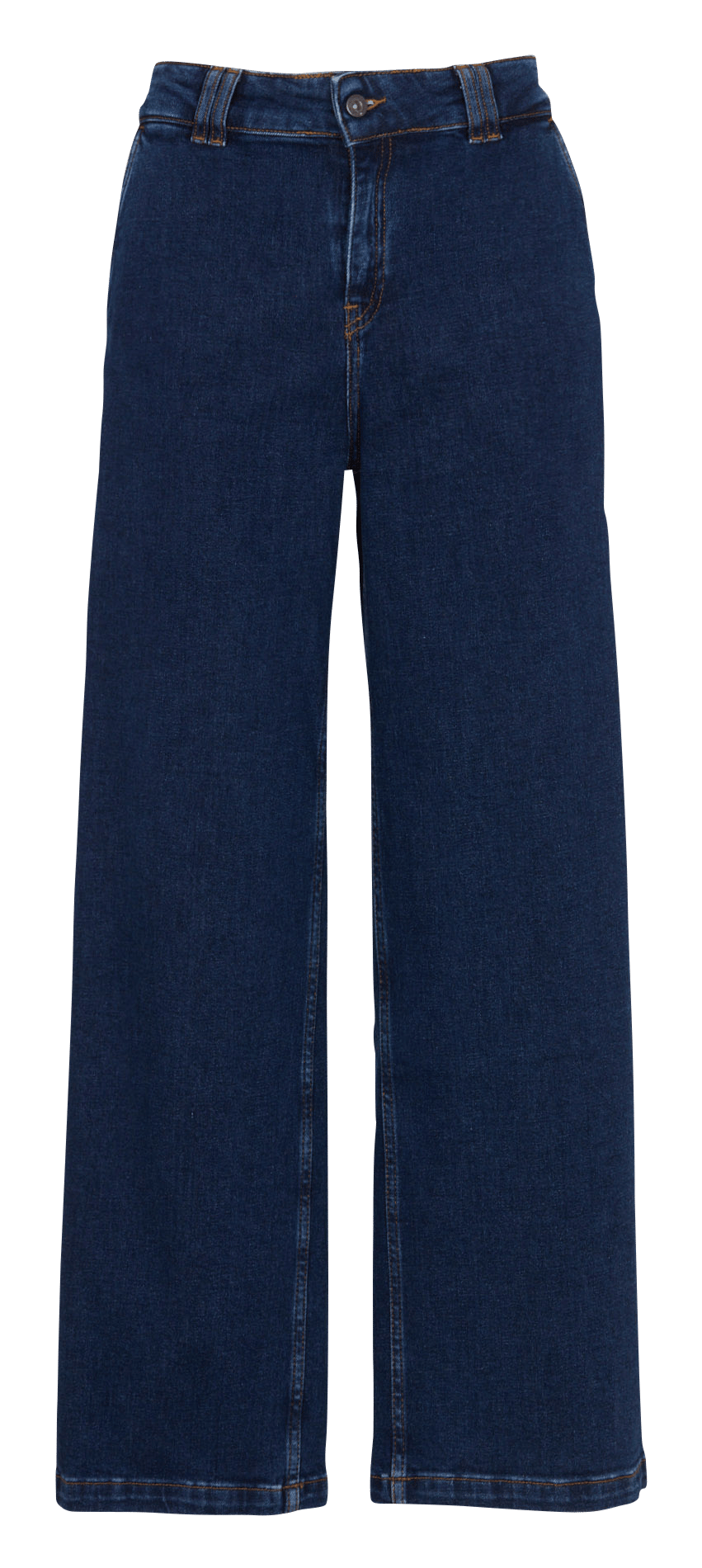 Wide leg organic cotton blend jeans LA FEE MARABOUTEE Blue