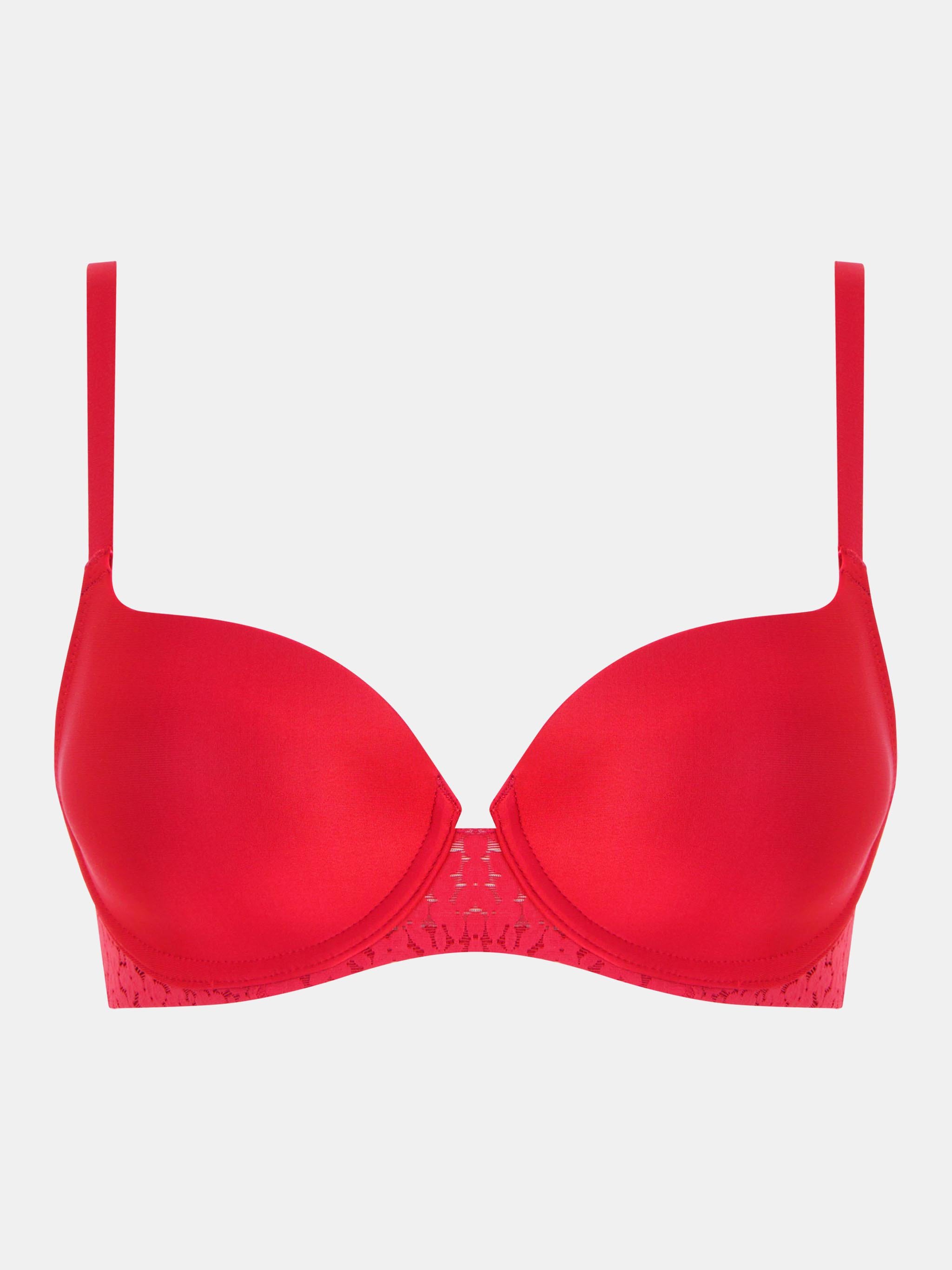 Full-cup bra CHANTELLE Red