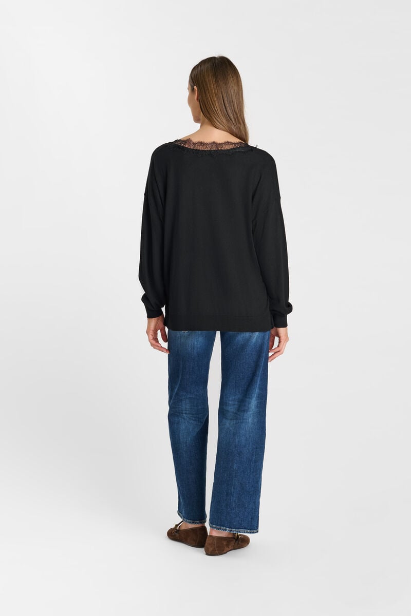 Sweater LE TEMPS DES CERISES Black