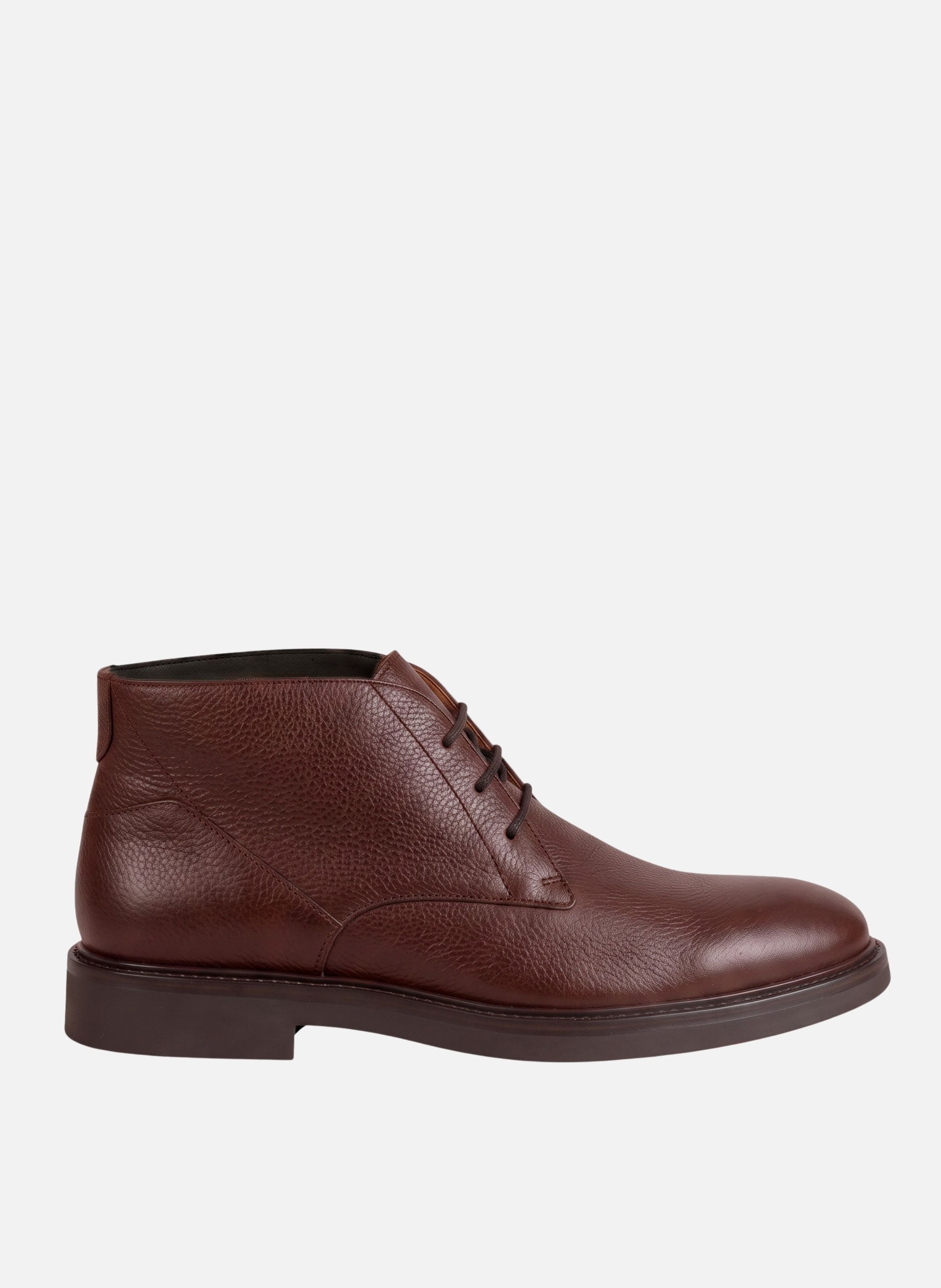 Desert boots gomme côme cuir grainé JULES & JENN