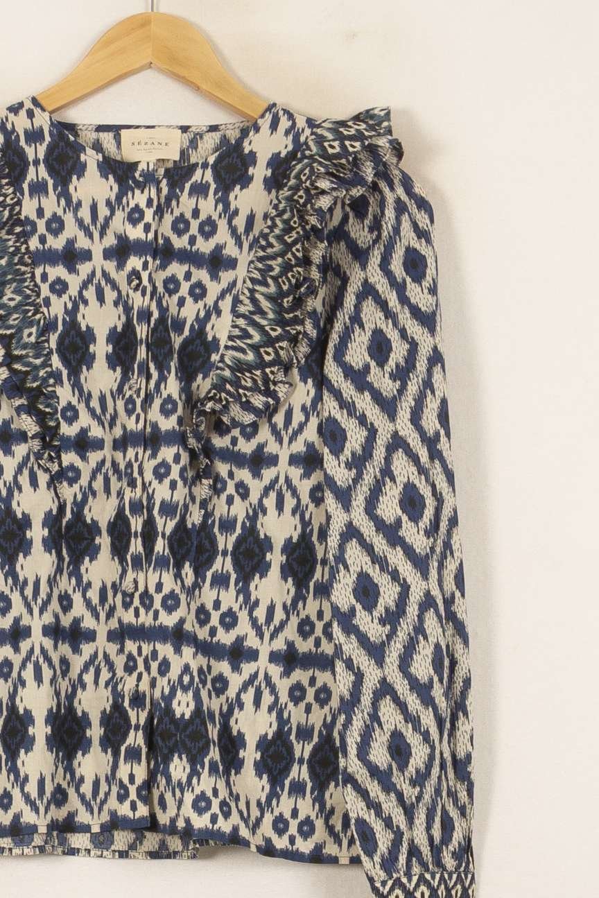 Blouse SEZANE - Seconde main Bleu