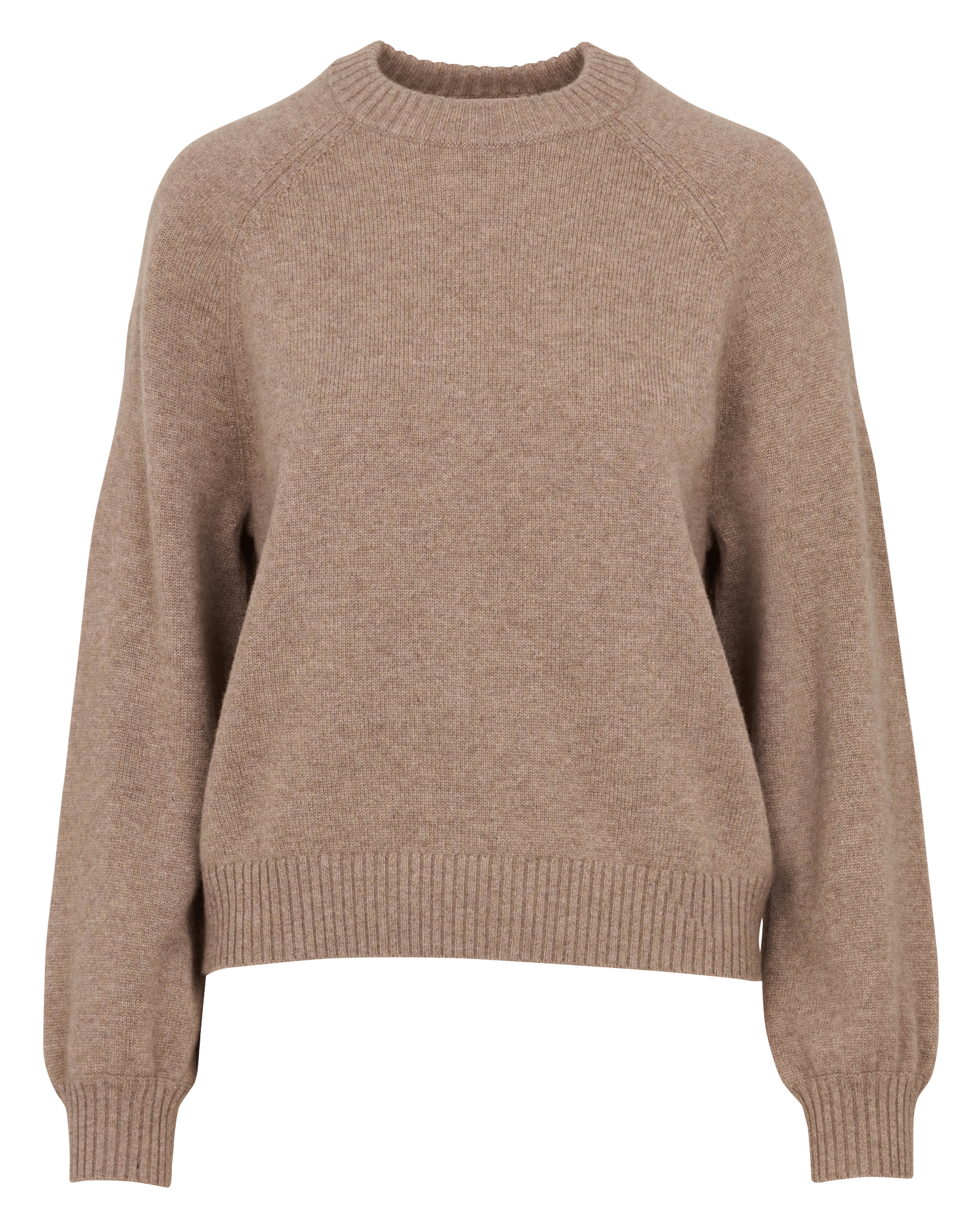 Pull droit col rond en cachemire HIRCUS