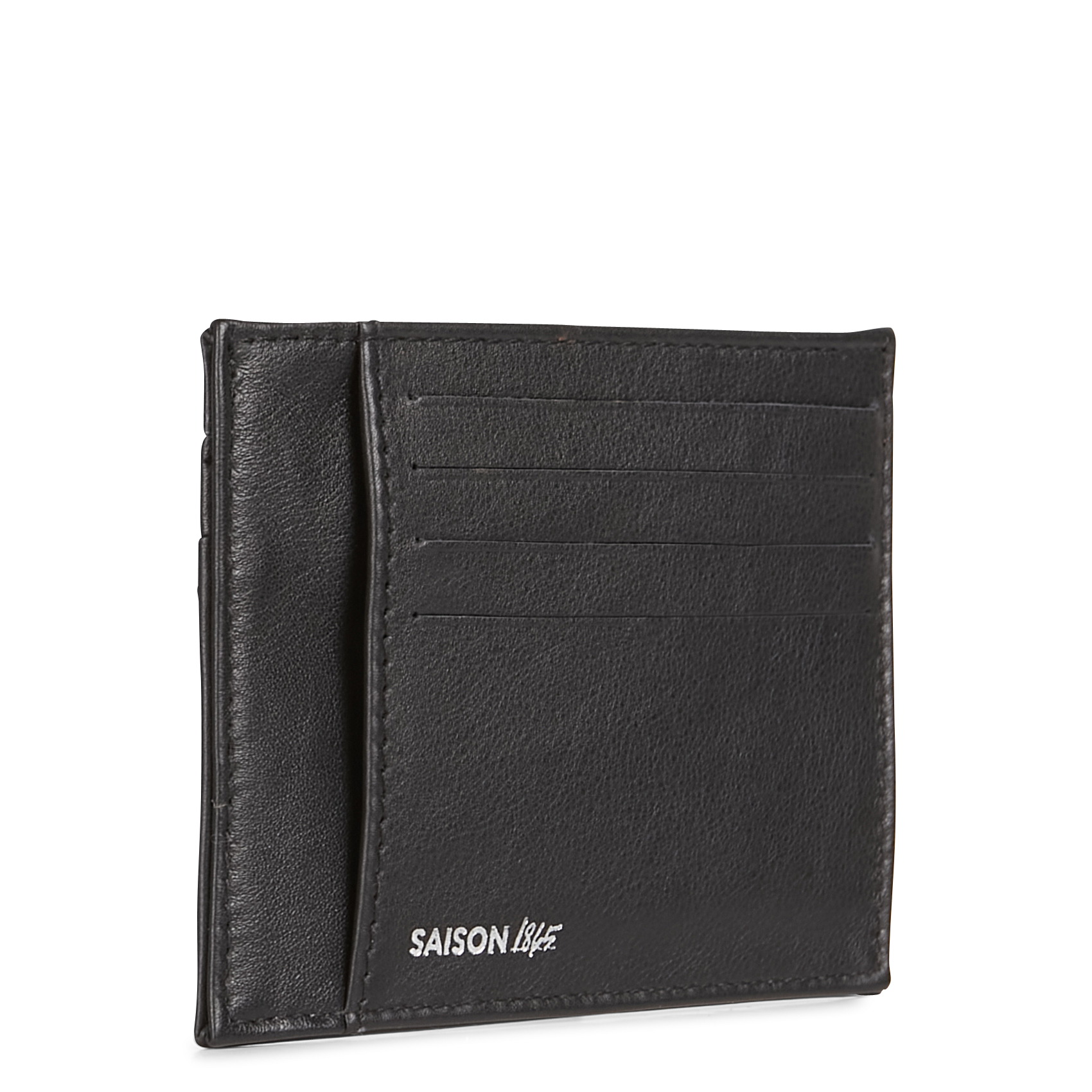 Leather card holder SAISON 1865 Brown
