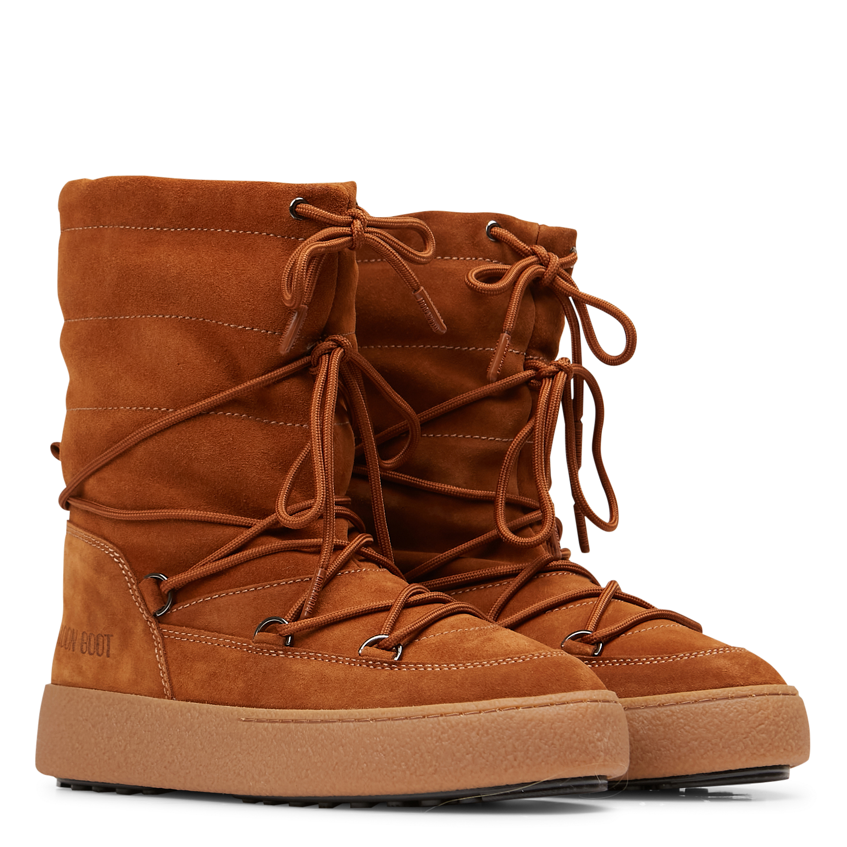Bottines en cuir MOON BOOT Marron