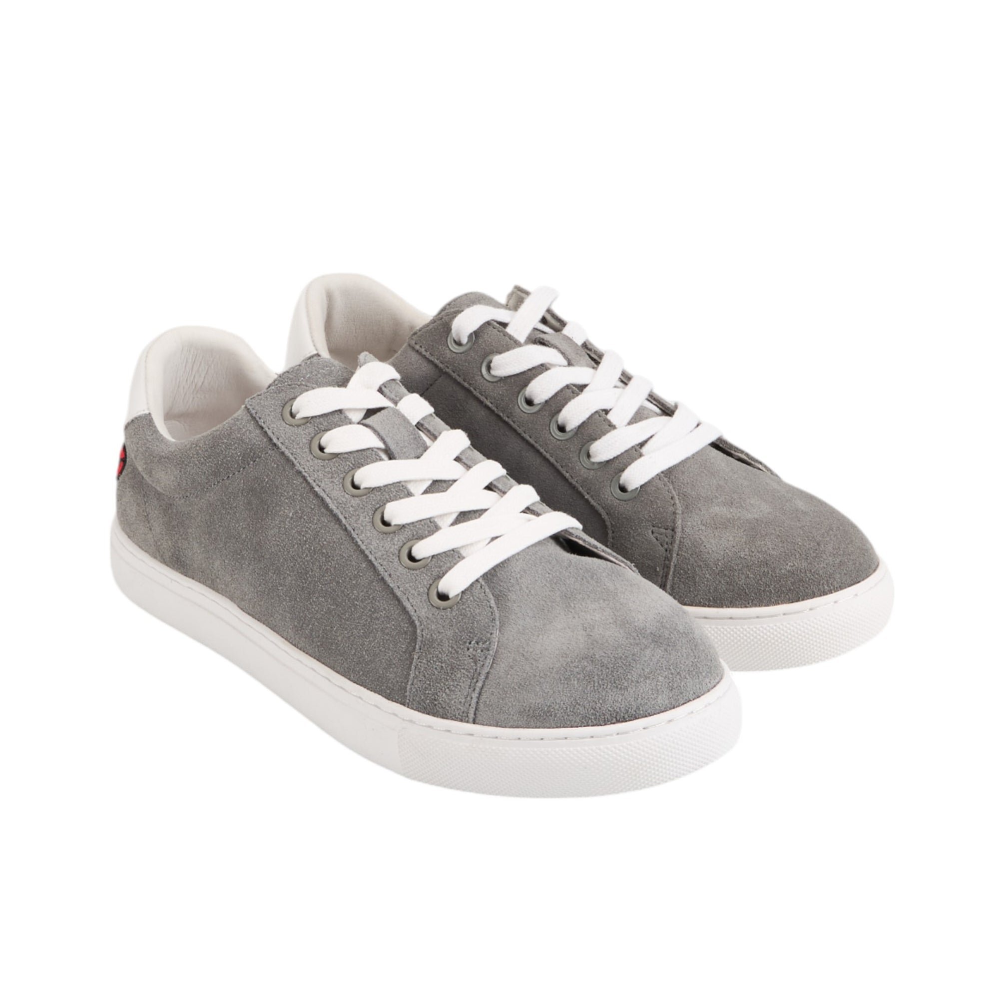 Jimmy leather sneakers BONS BAISERS PARIS Grey
