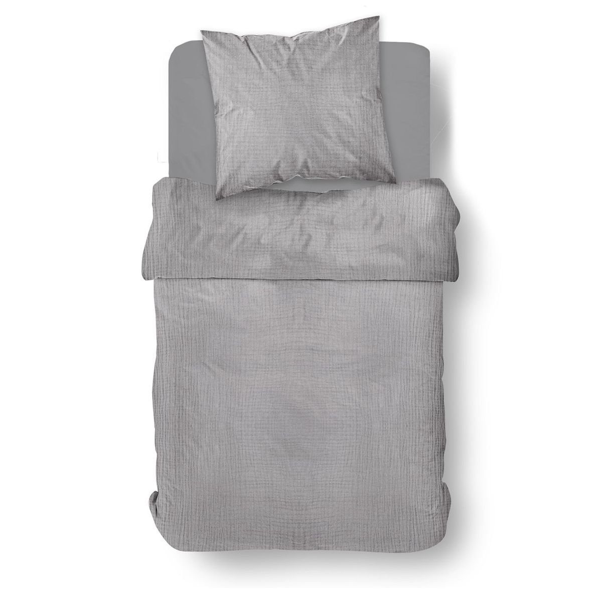 Cotton bedding set TODAY LINGE DE MAISON Grey