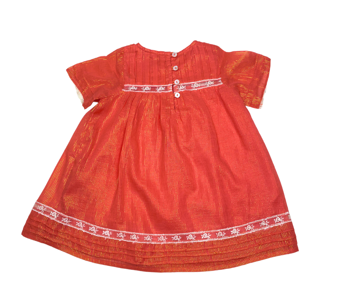 Orange Baby Dress - 6 months ILOVEGORGEOUS - Seconde main Orange