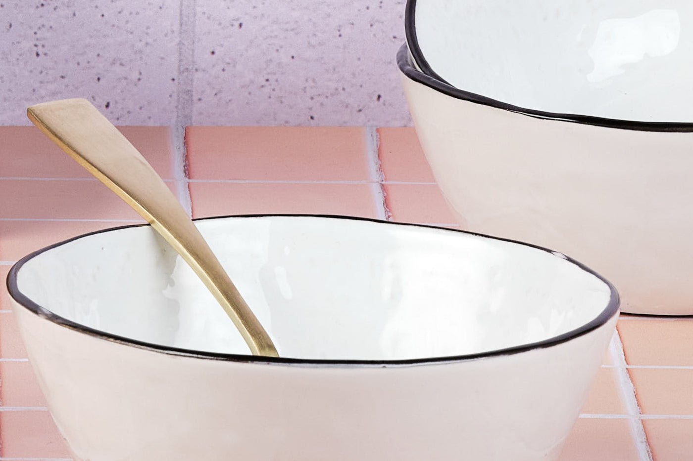 Bowl set ø16cm - 4 pieces - snow white BJORN White