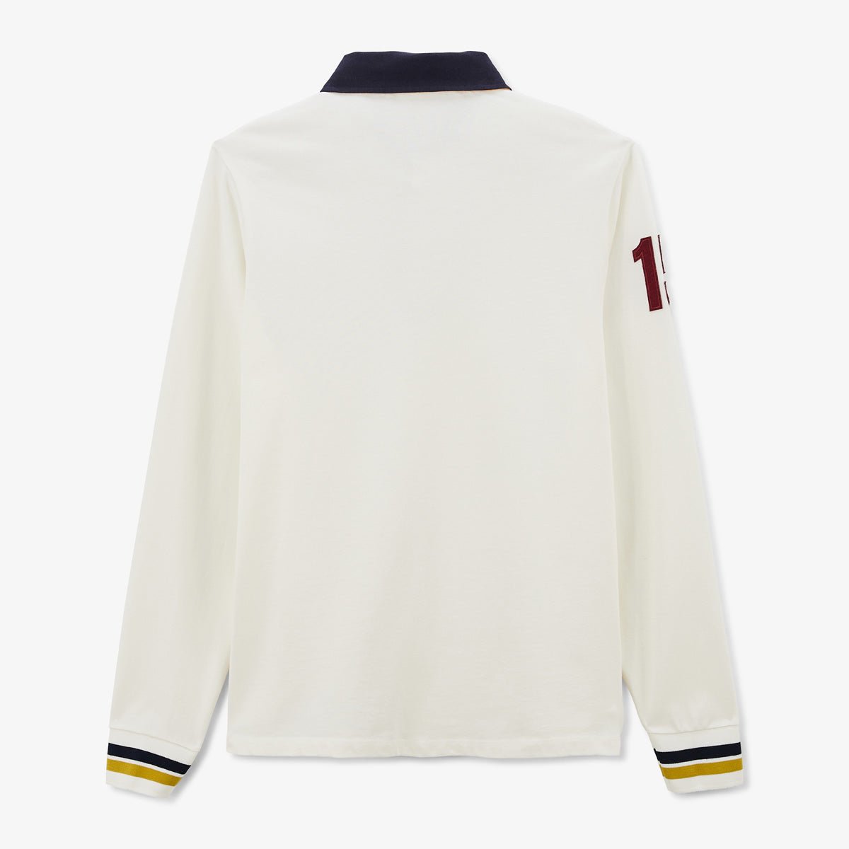 Long-sleeved rugby polo SERGE BLANCO White