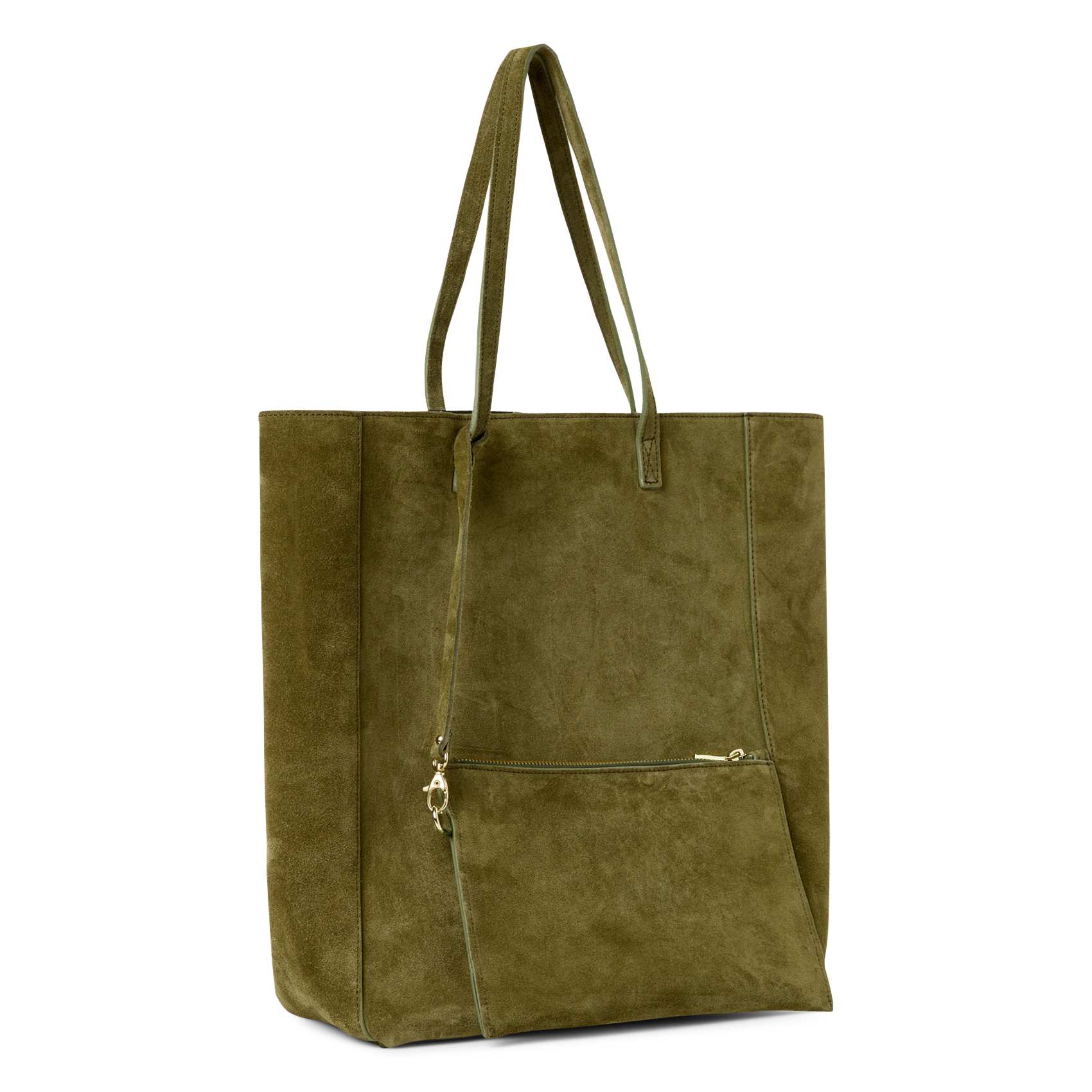 Cabas en cuir SAISON 1865 Kaki