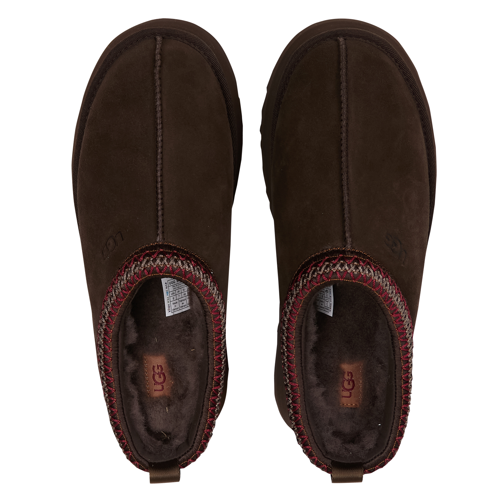 Sabot en cuir mélangé UGG Marron